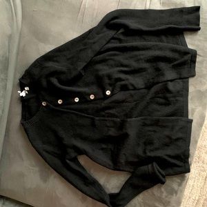 Vince Black Cashmere Cardigan